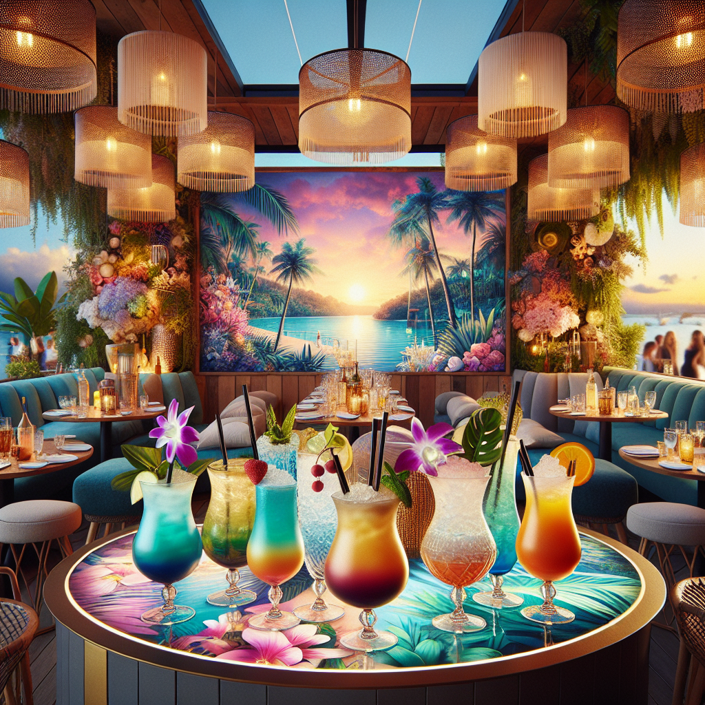 Party Cocktail Menu