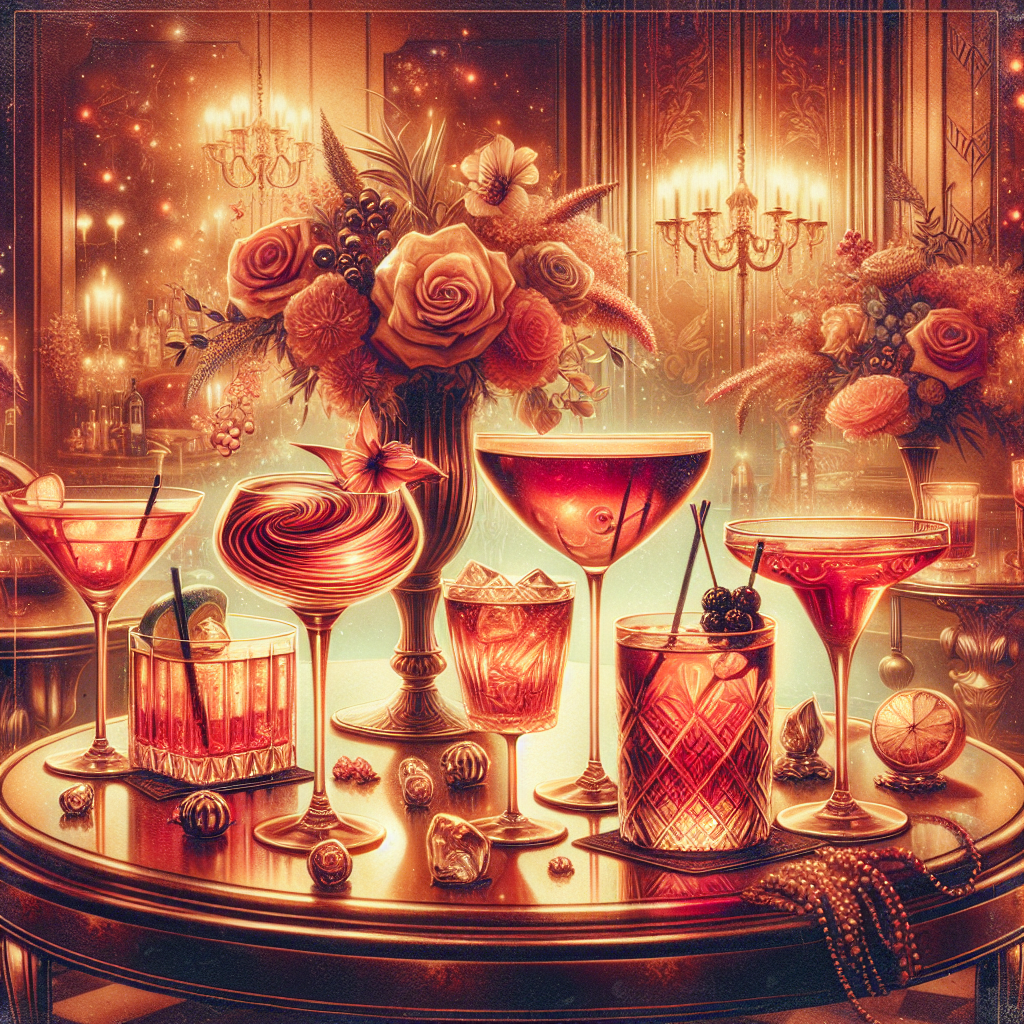 Party Cocktail Menu
