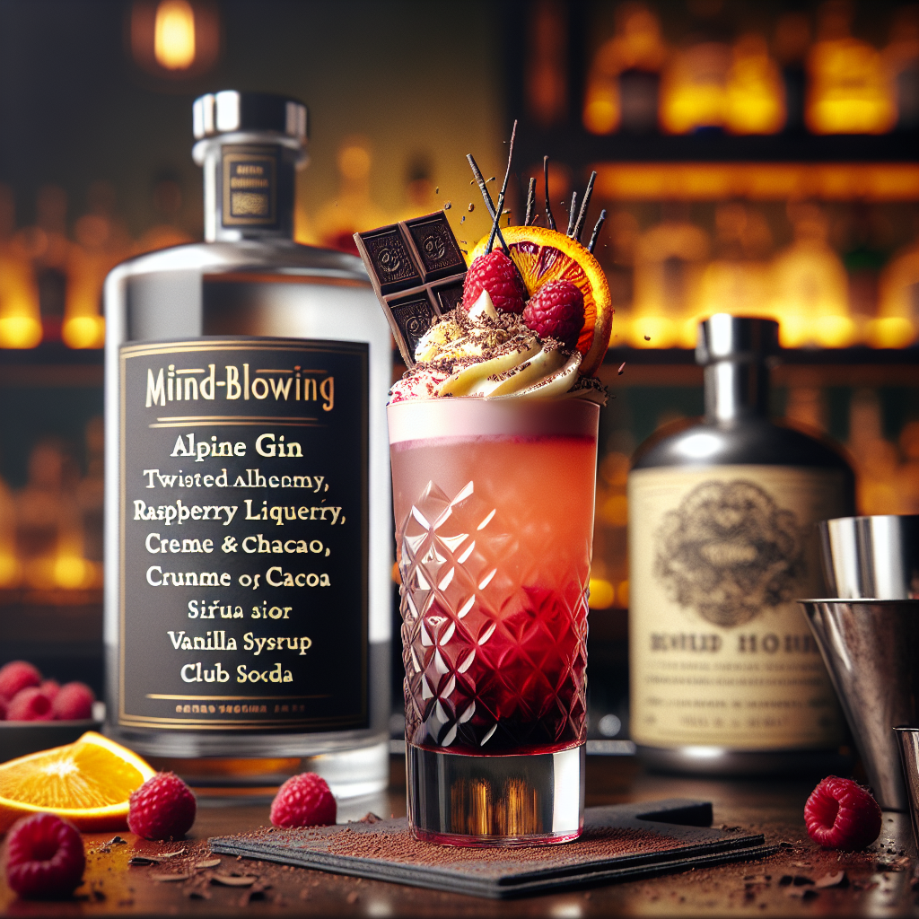 Alpine Raspberry Cocoa Fizz