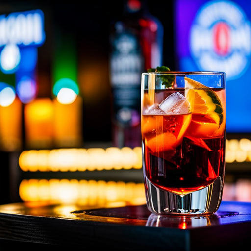 Violet Elixir Negroni