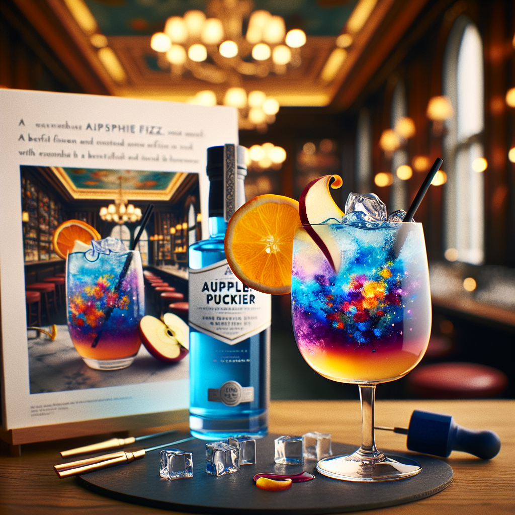 Autumn Sapphire Fizz