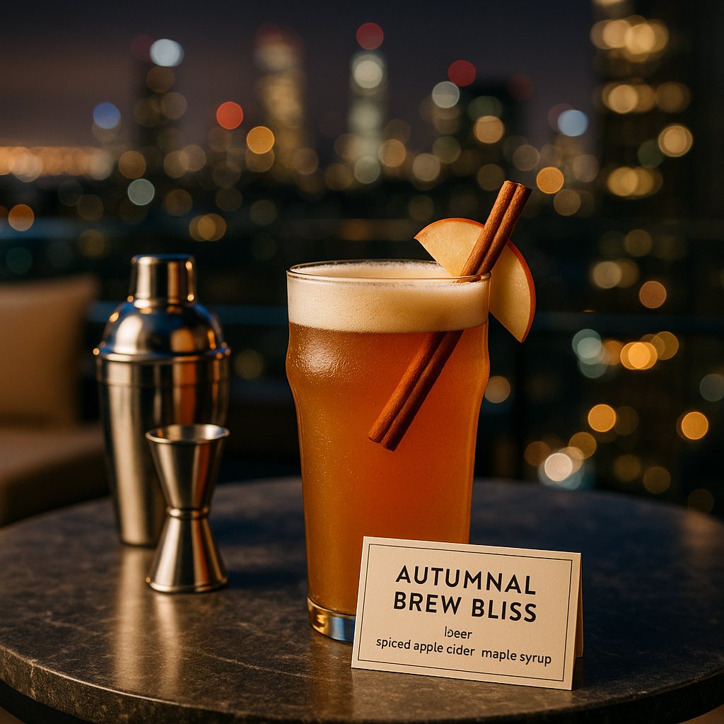 Autumnal Brew Bliss Cocktail
