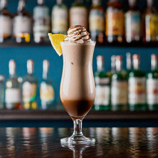 Banana Cocoa Delight, Banana Cocoa Delight cocktail with banana liqueur ...