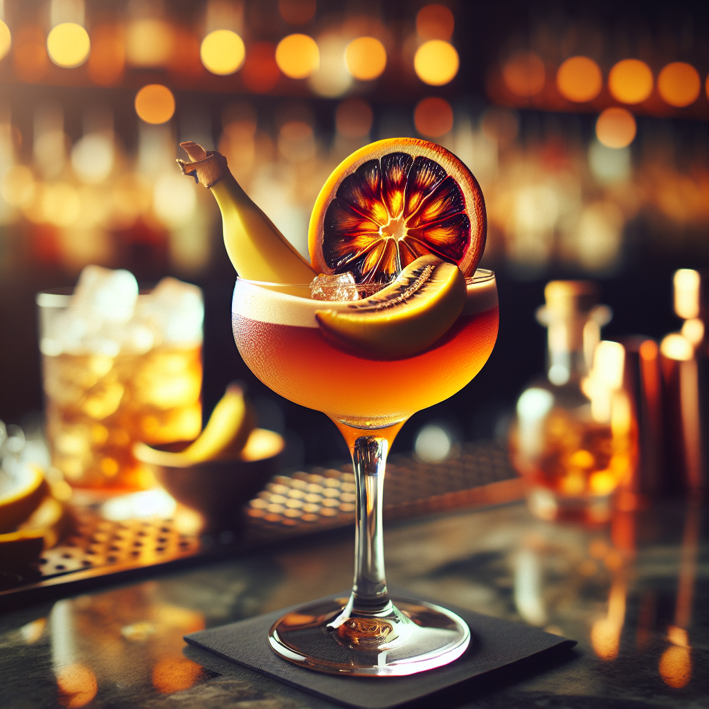 Banana Sunset Elixir