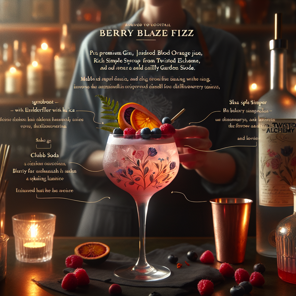 Berry Blaze Fizz