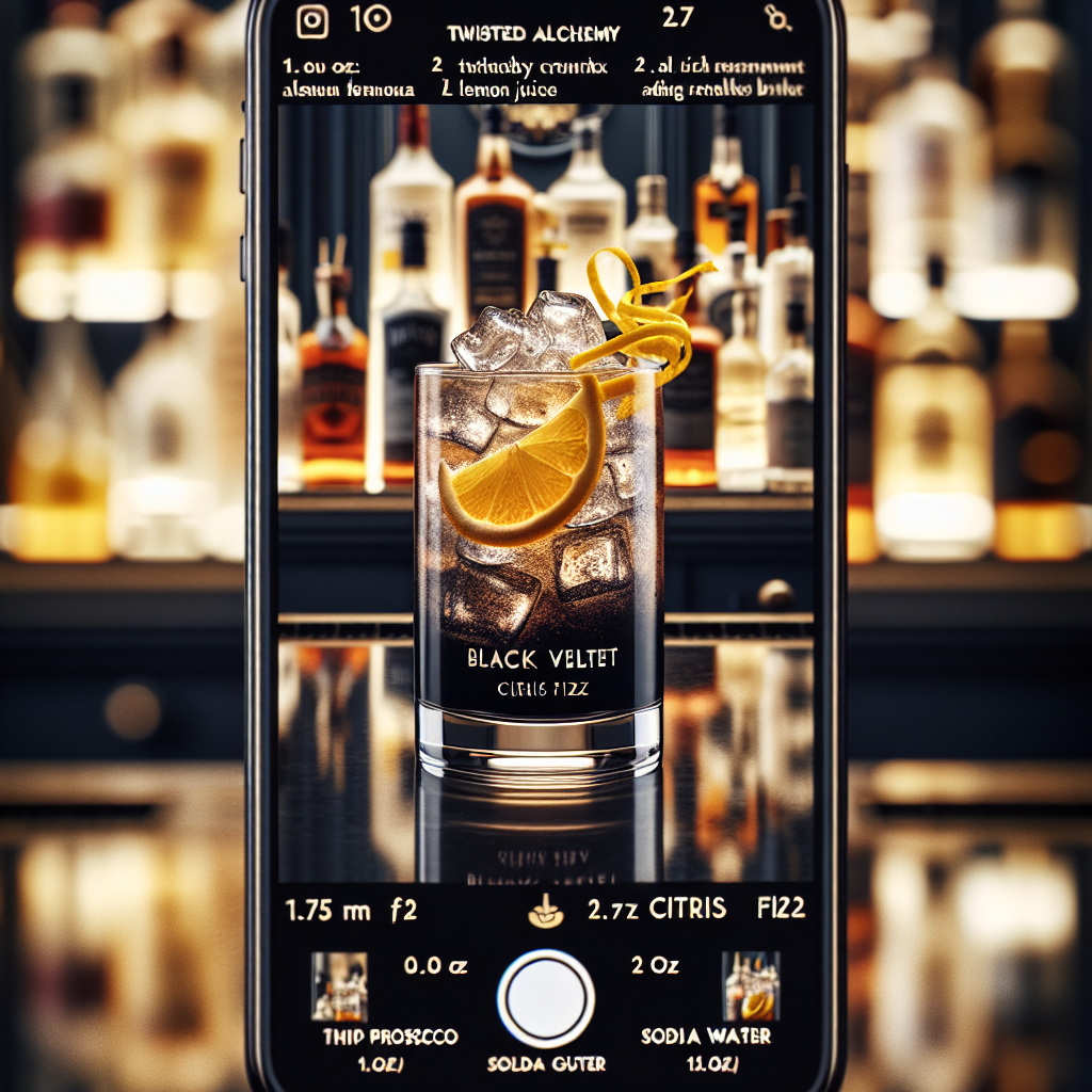 Black Velvet Citrus Fizz