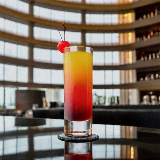 Cherry Tequila Sunrise
