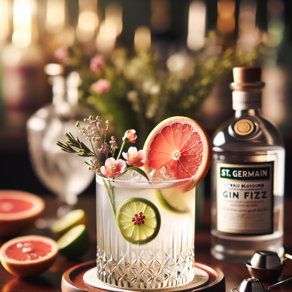 Citrus Blossom Gin Fizz