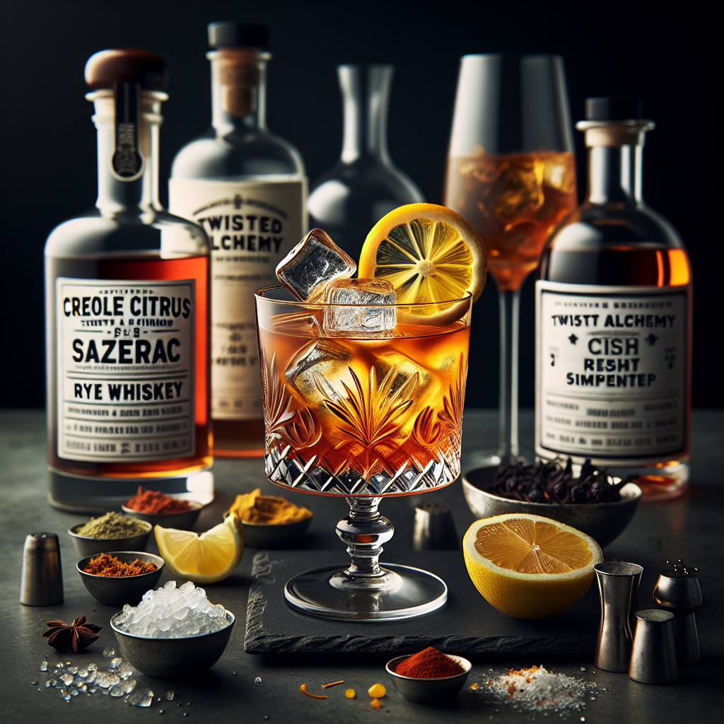 Creole Citrus Sazerac