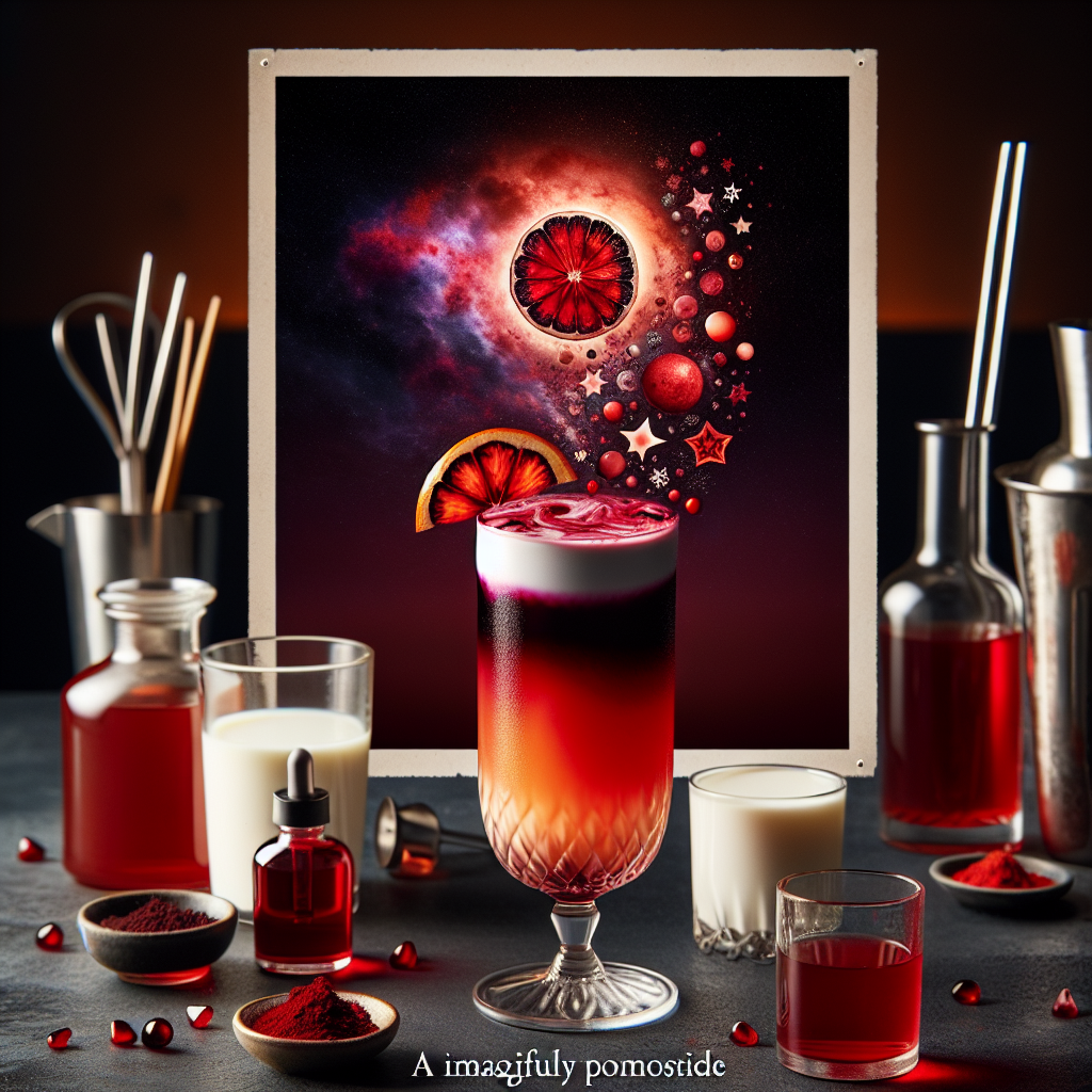 Crimson Sunset Milk Tea