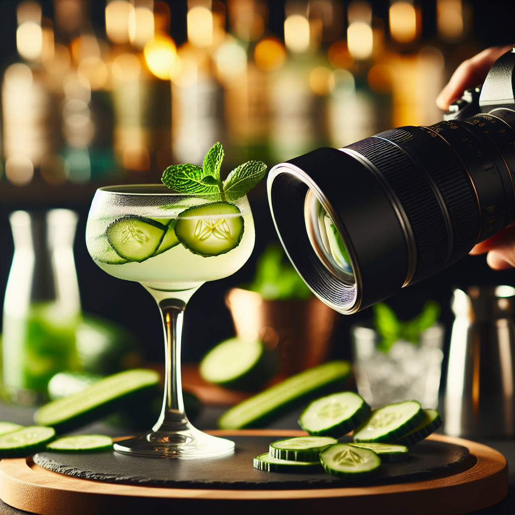Cucumber Zen Gimlet
