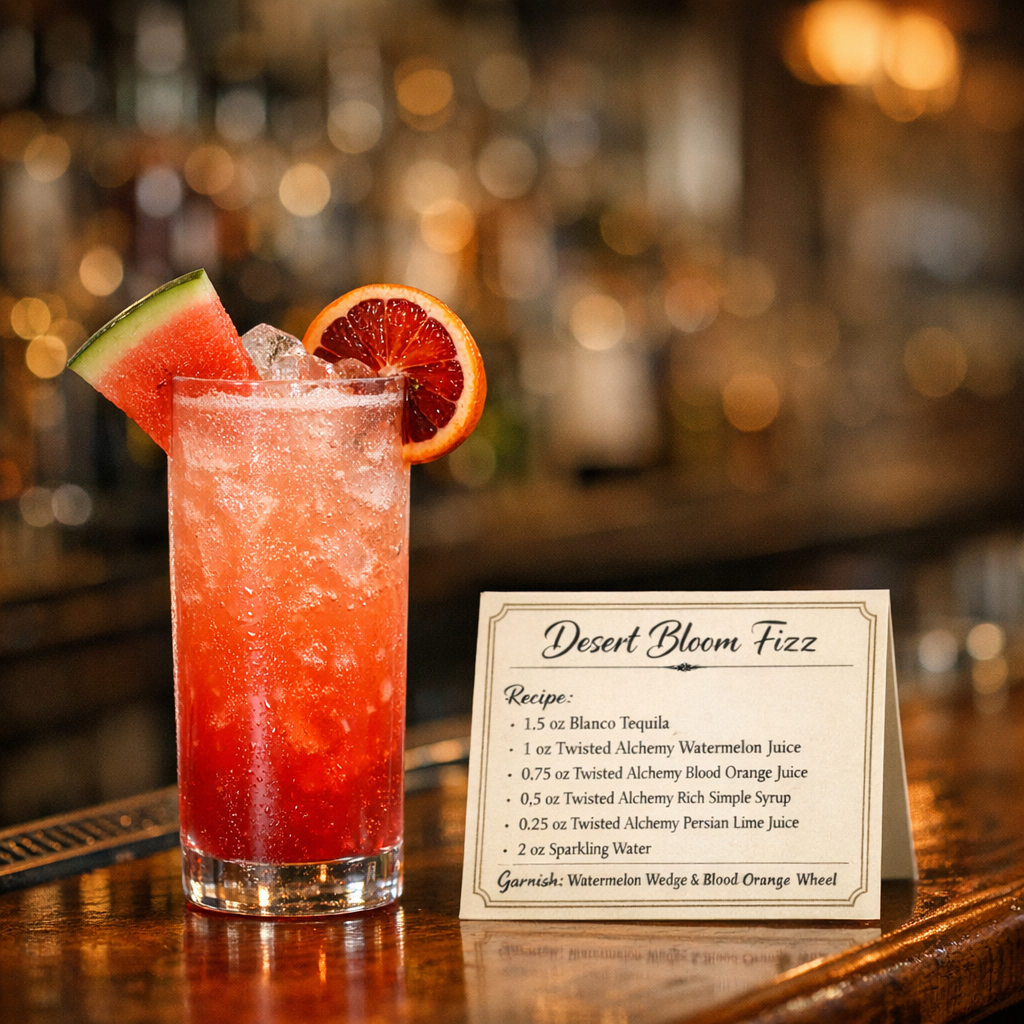 Desert Bloom Fizz