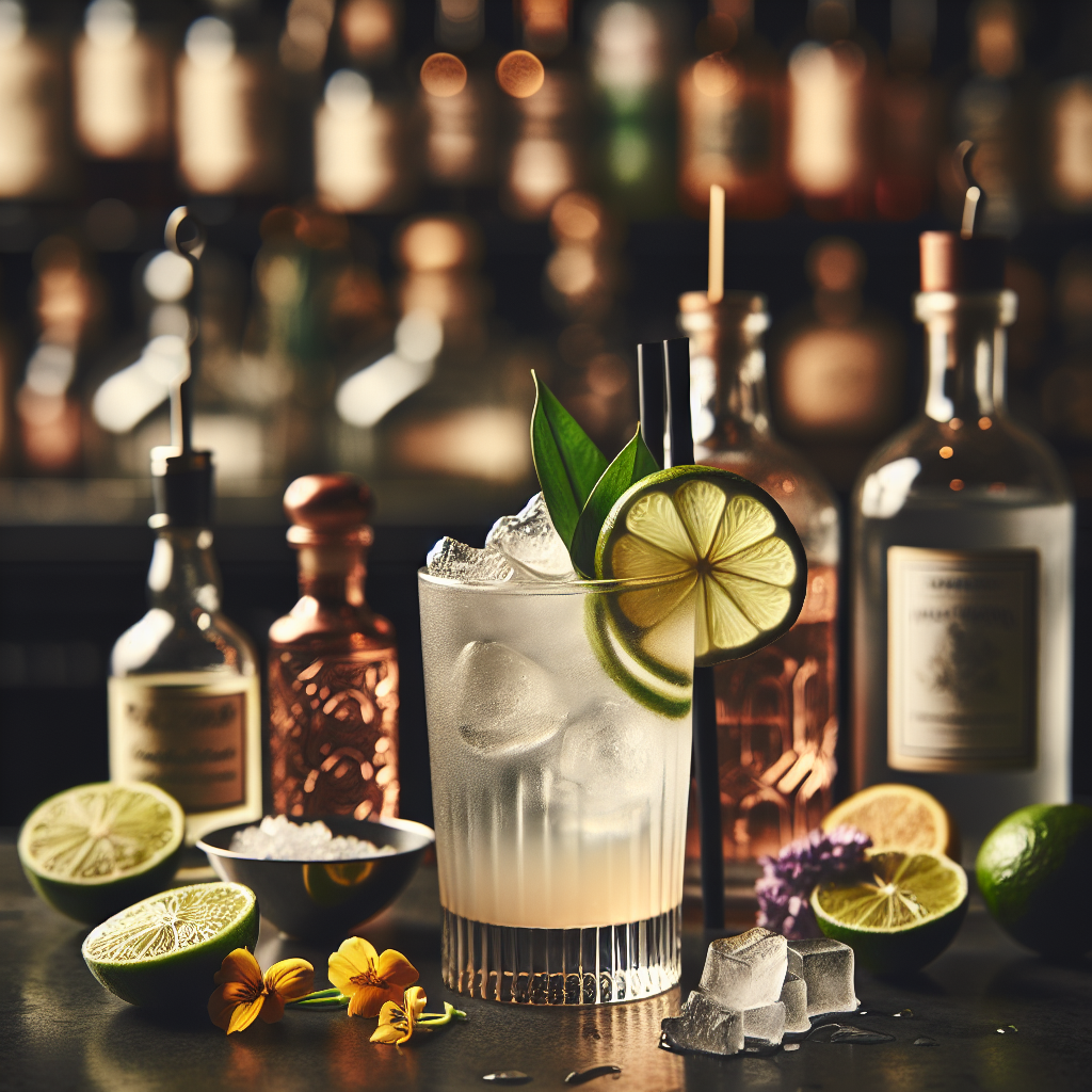 Elderflower Lime Refresher