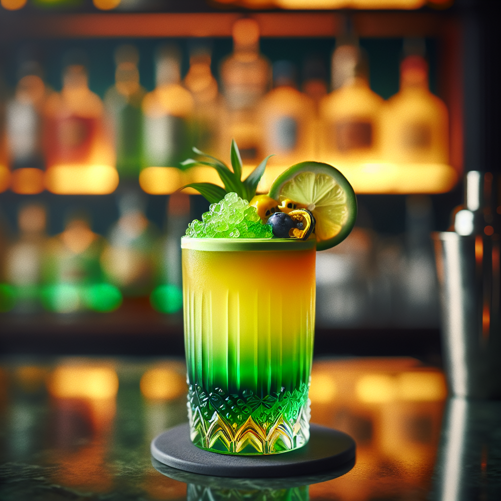 Emerald Elixir Sunrise