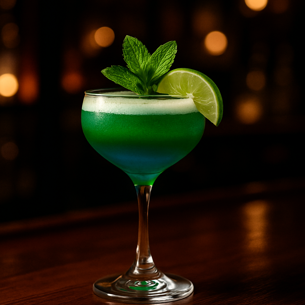 Emerald Rush Cocktail