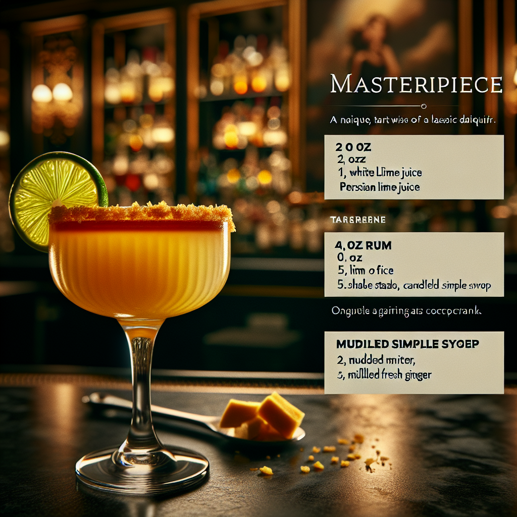 Emerald Spice Daiquiri