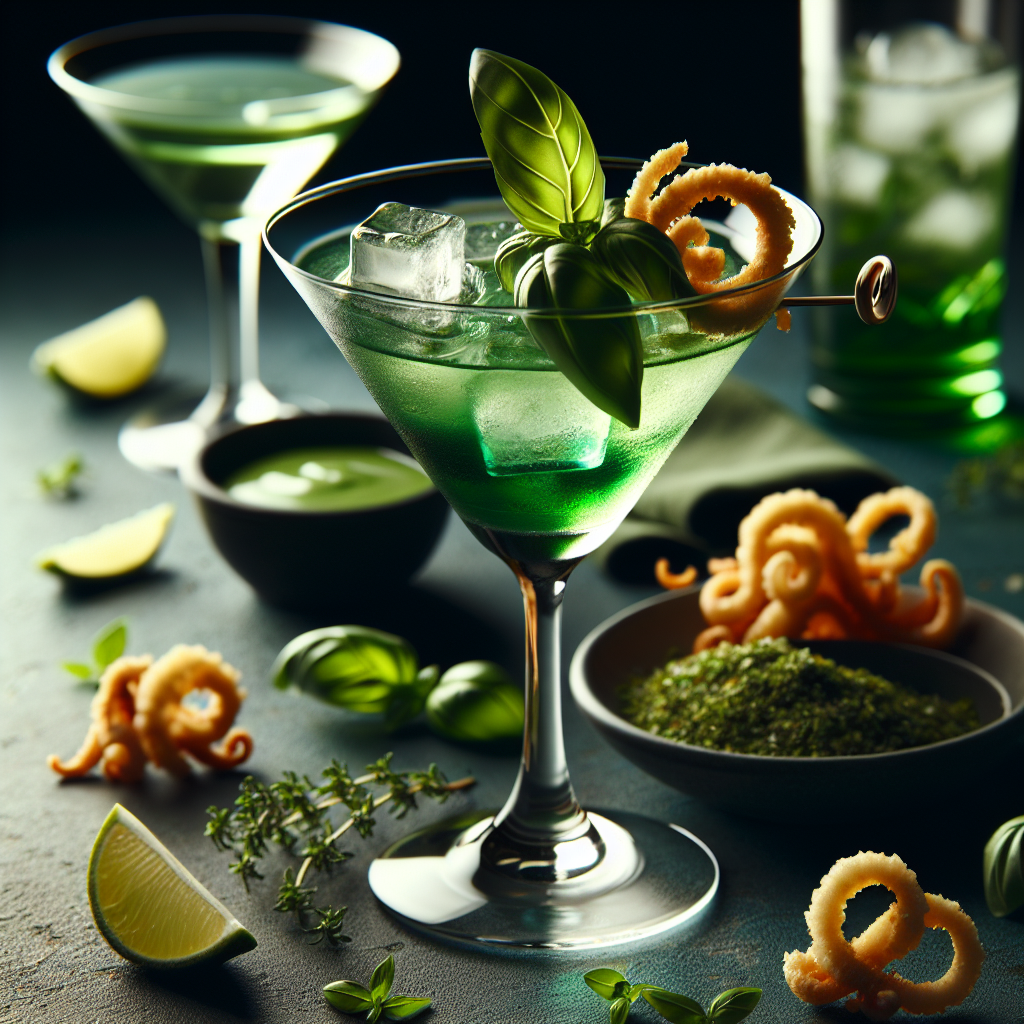 Emerald Wave Martini