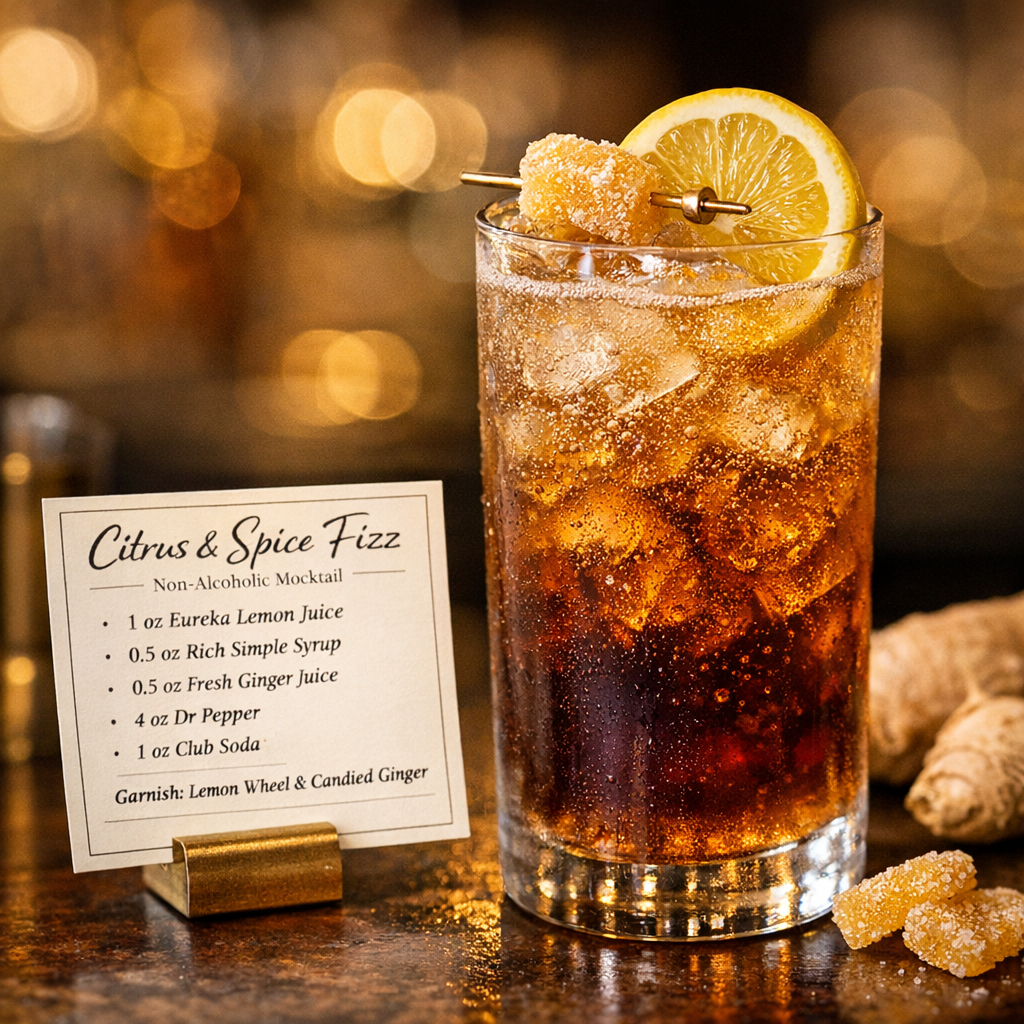 Fizzy Lemonginger Cooler