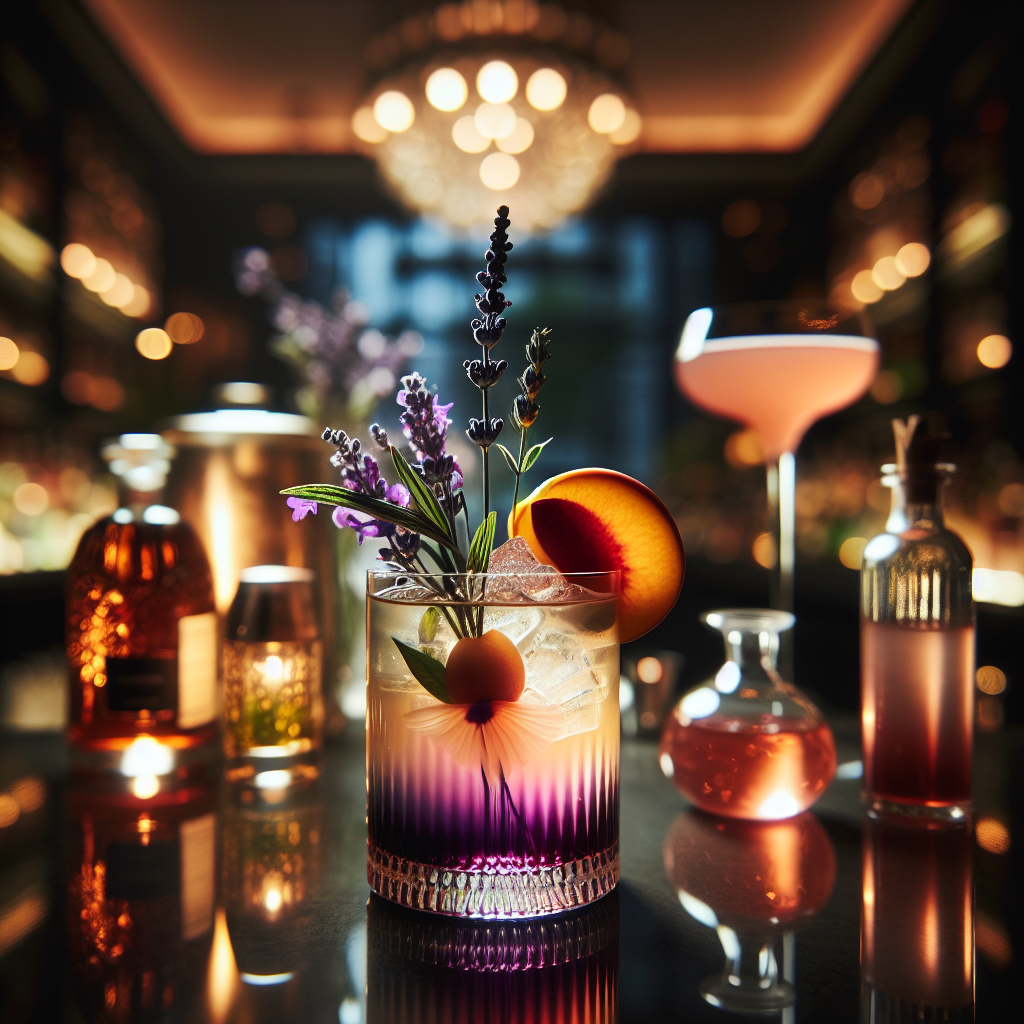 Garden Sunset Mocktail