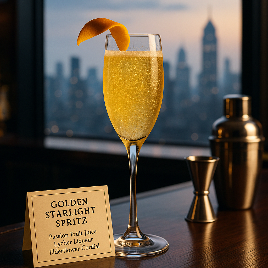 Golden Starlight Spritz