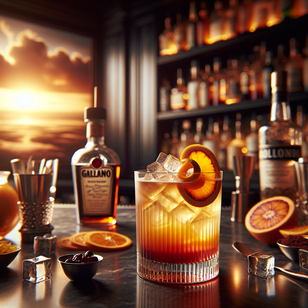 Golden Velvet Sunset
