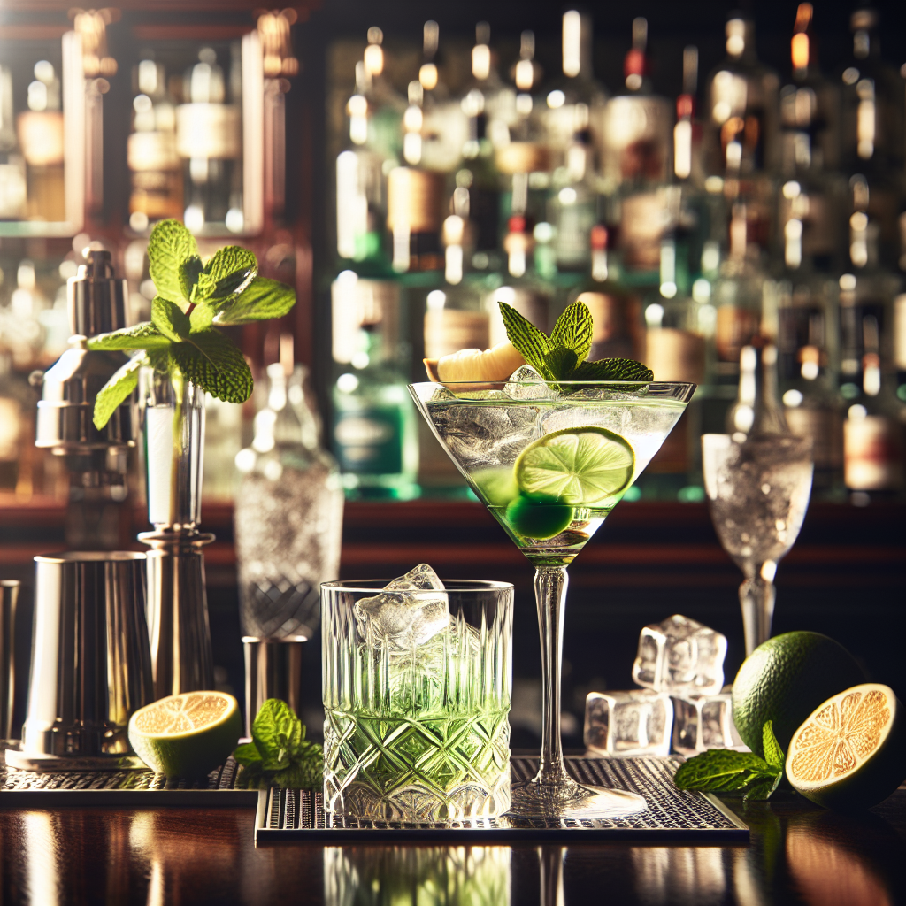 Green Tea Citrus Martini
