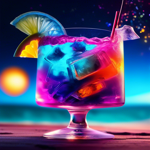 シーグラスアート『 Christmas Cocktail.。.:*☆』 🎄Last Christmas Cocktail Inspired by George Michael