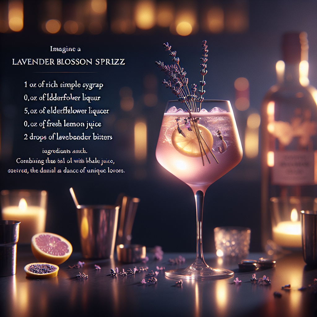 Lavender Blossom Spritz
