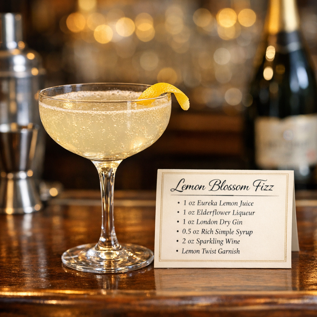 Lemon Blossom Fizz