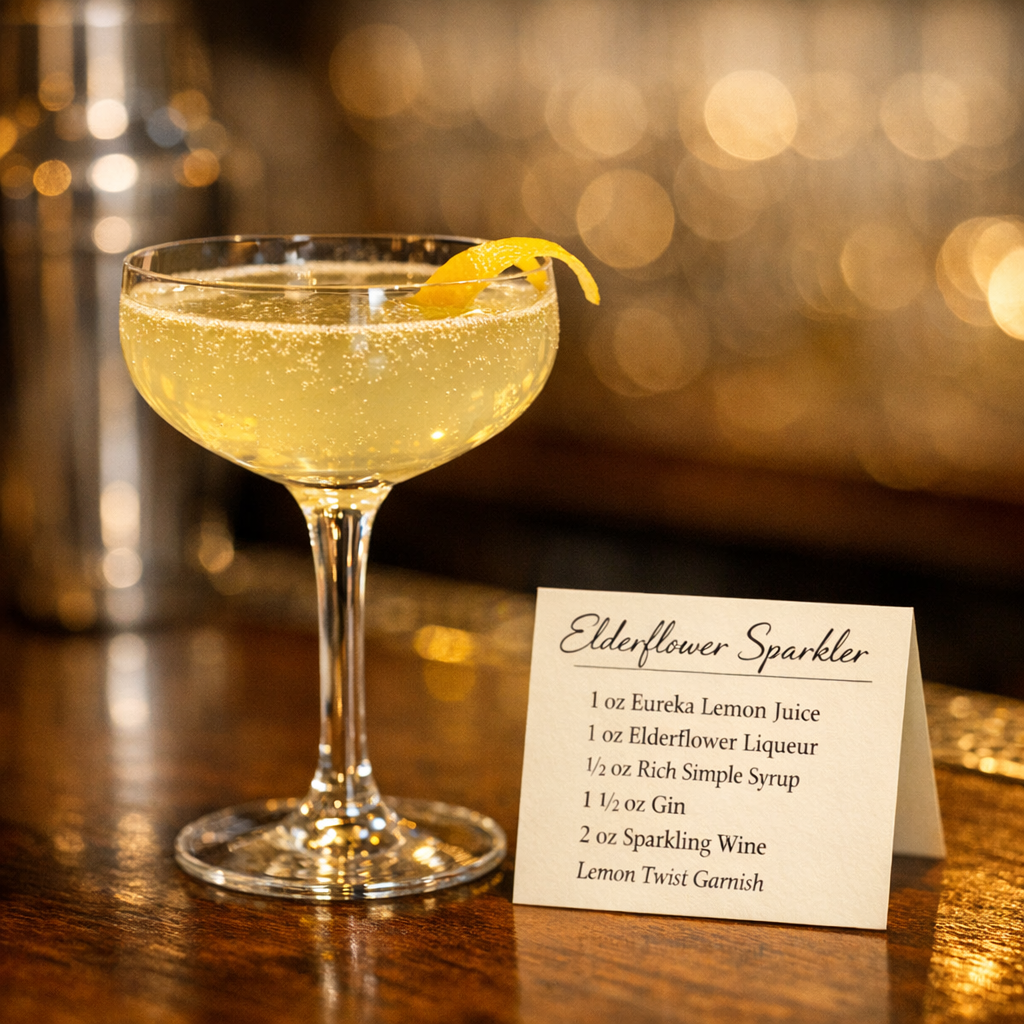 Lemon Blossom Fizz