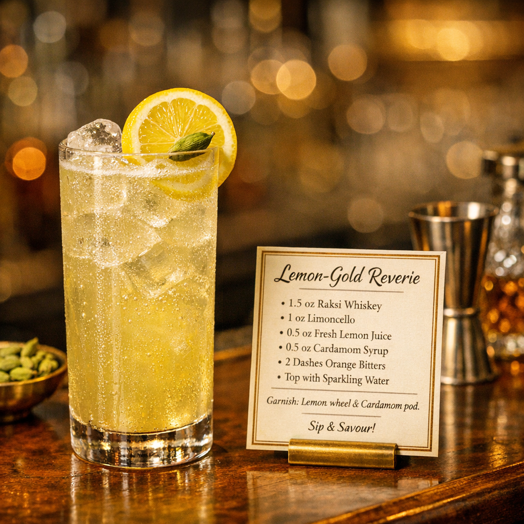 Lemon-Gold Reverie