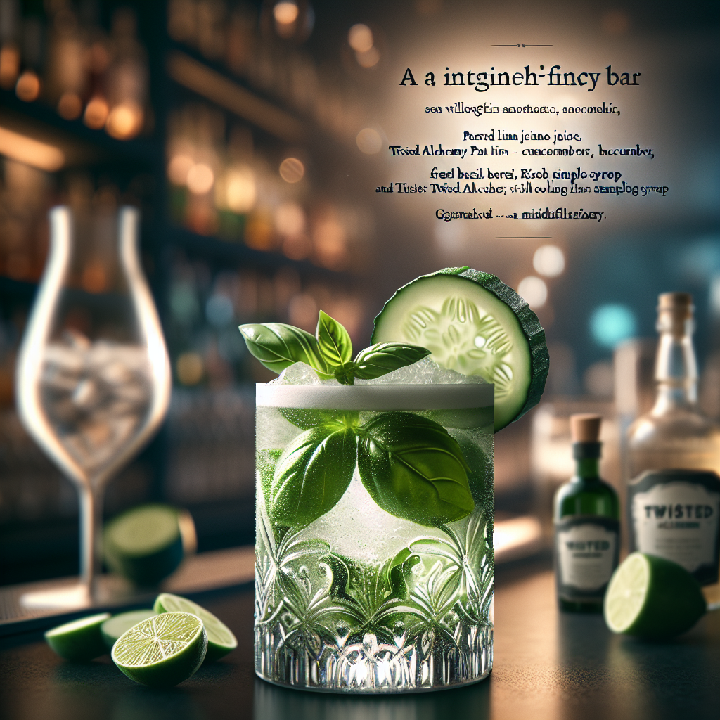 Lime & Basil Zen Cooler