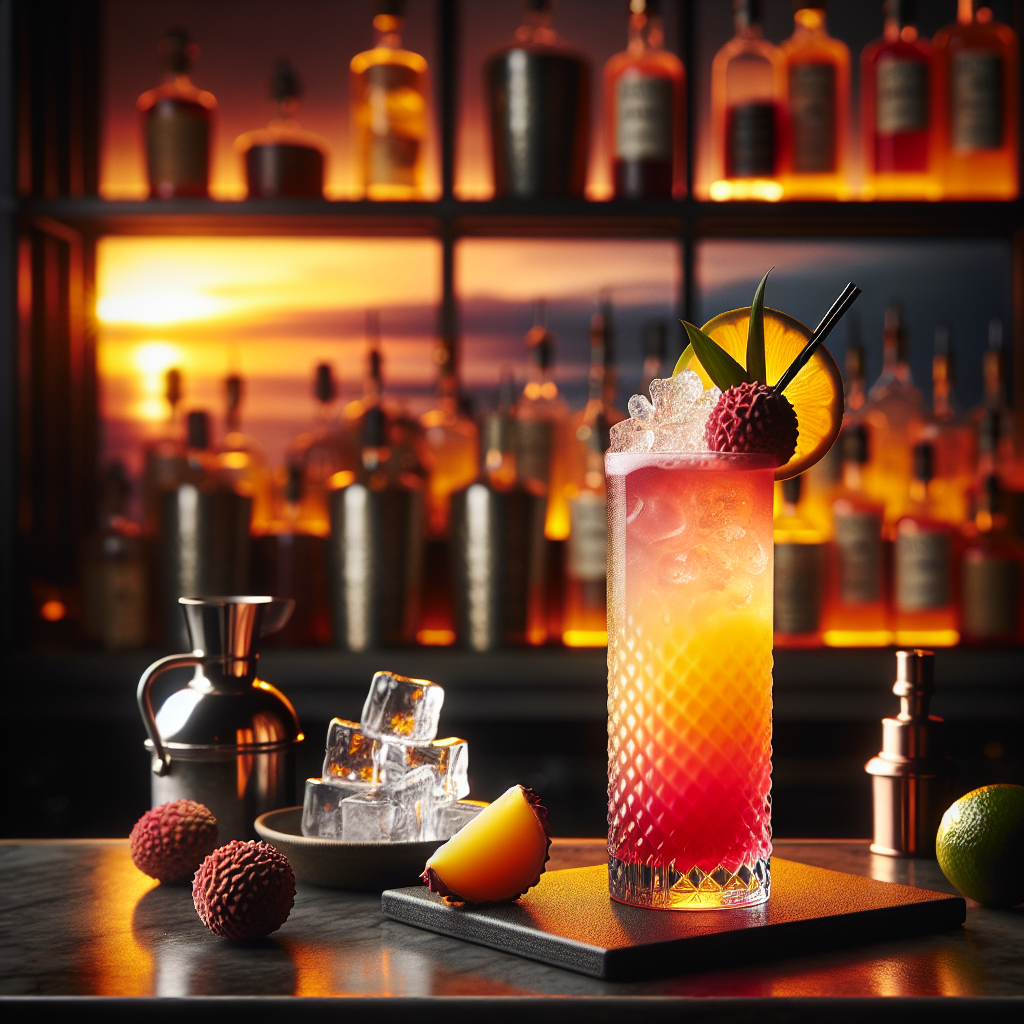 Lychee Sunset Elixir