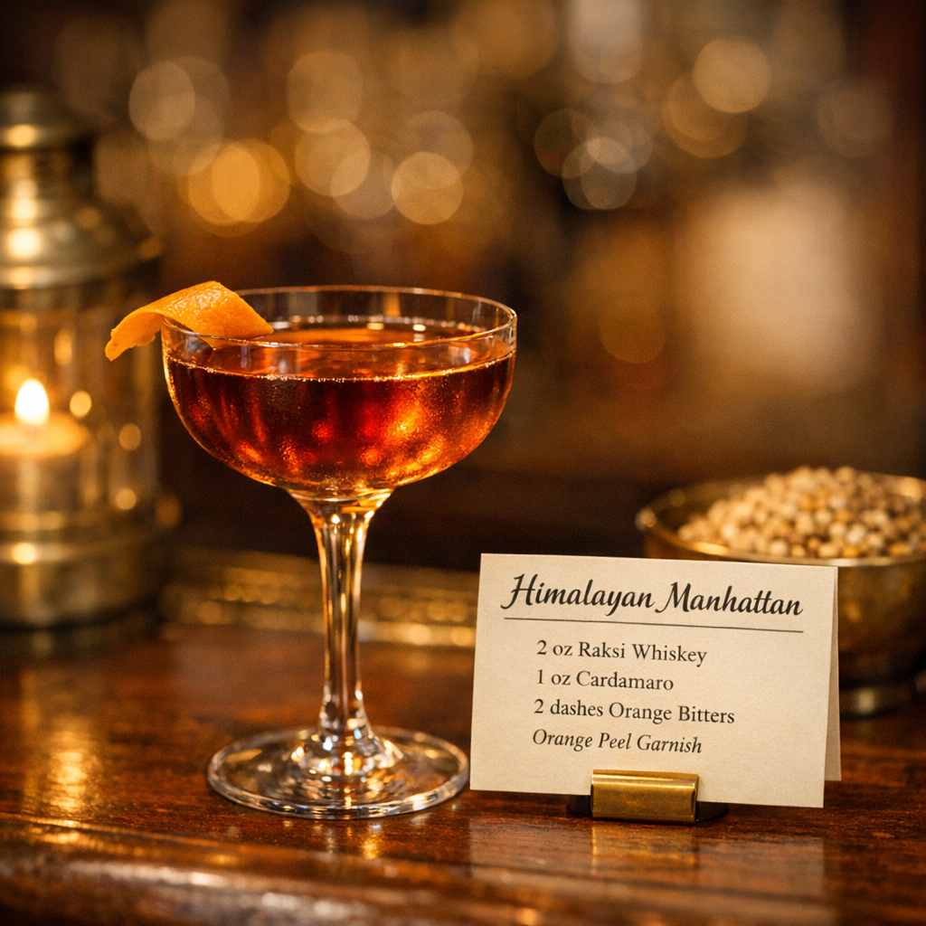 Mountain Spice Manhattan