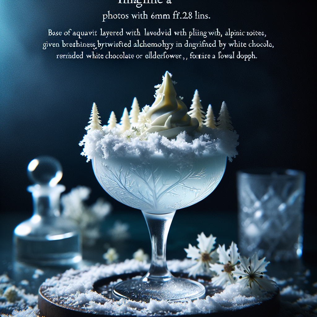 Nordic Snowfall Martini