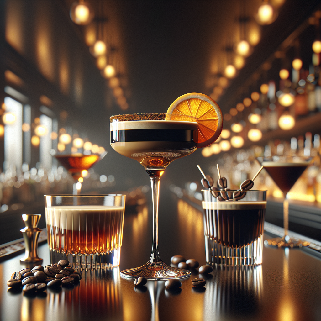 Oro y Oscuro Espresso Martini