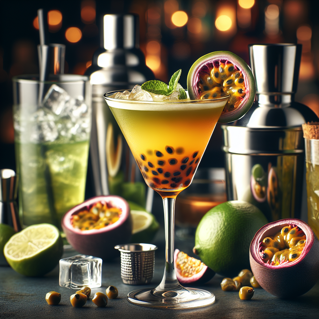 Passion Green Martini