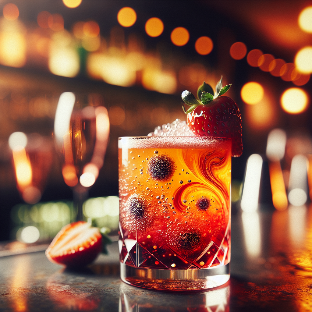 Passion Strawberry Sparkler