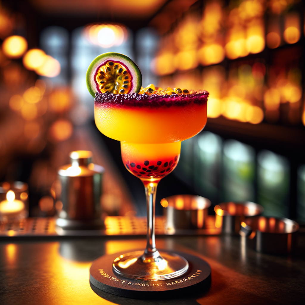 Passionfruit Sunset Margarita