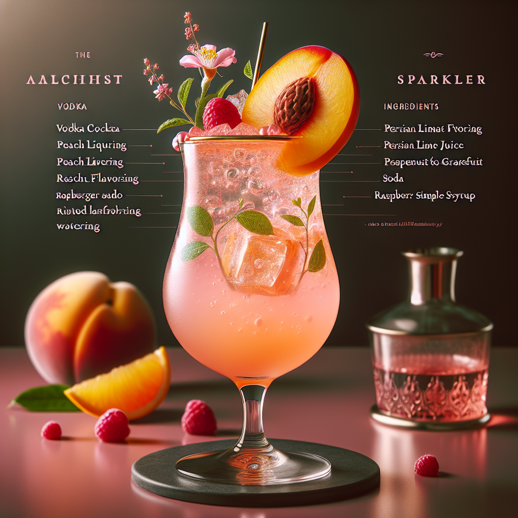 Peachy Alchemist Sparkler