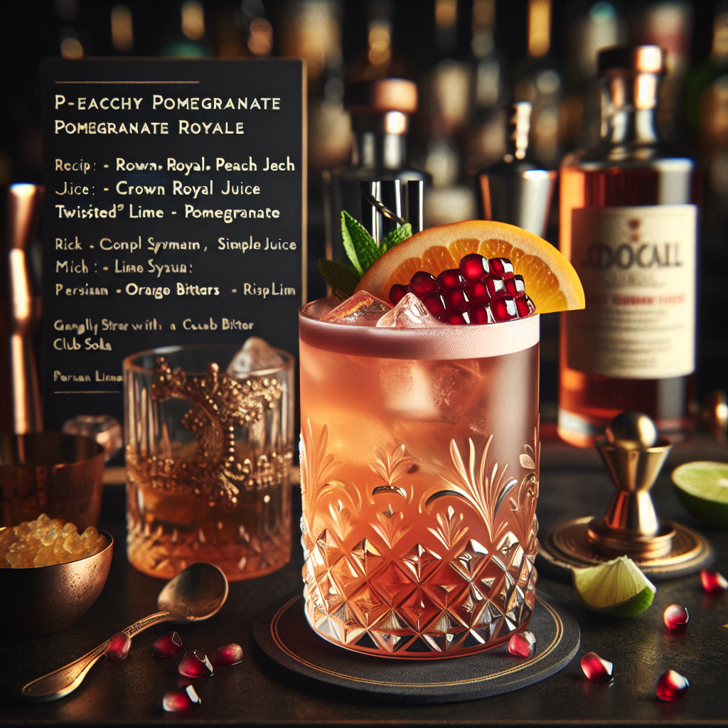 Peachy Pomegranate Royale