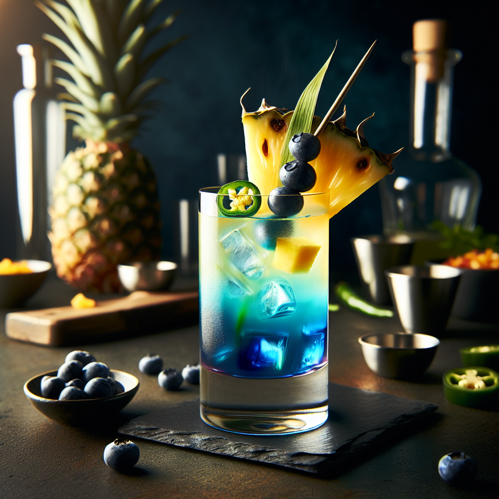 Pineapple Blue Blaze