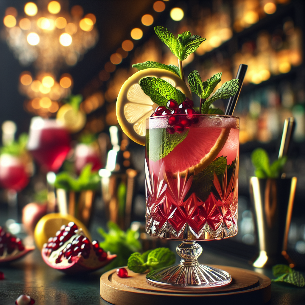 Pomegranate Spring Bloom