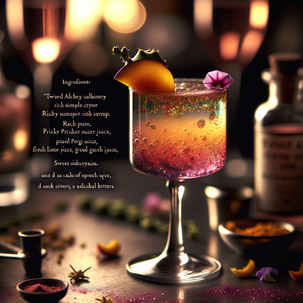 Prickly Sunset Sparkle