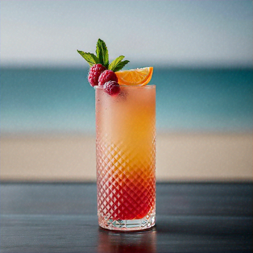 Raspberry Grapefruit Mint Cooler