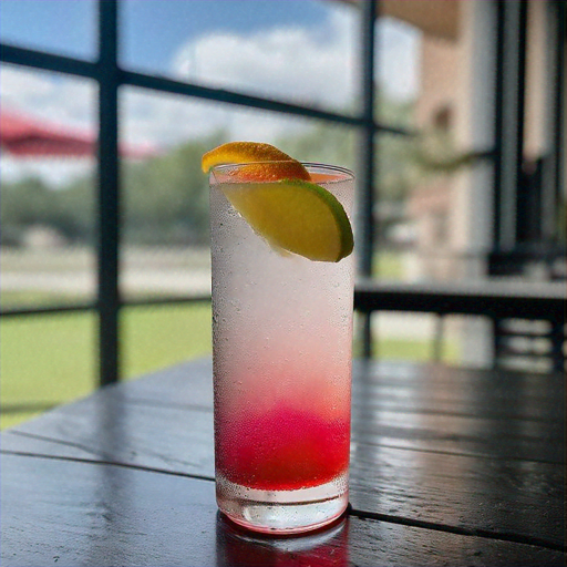 Raspberry Grapefruit Tequila Fizz