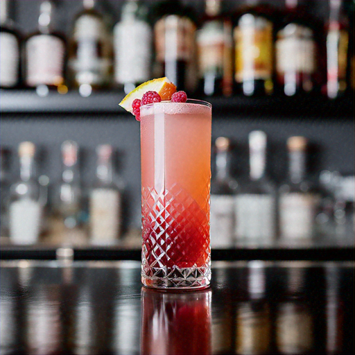 Raspberry Grapefruit Tequila Sunset