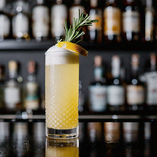 Rosemary Colada Sparkler