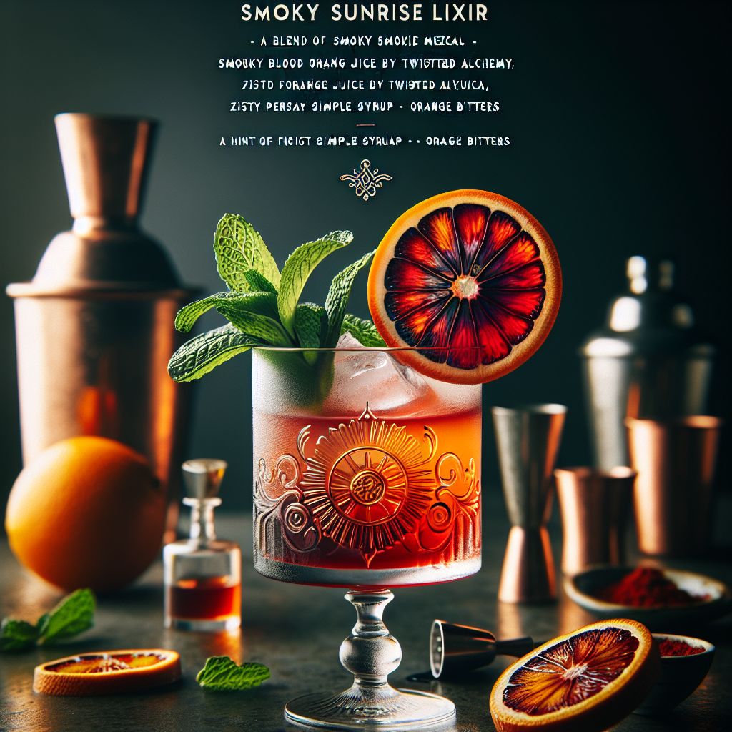 Smoky Sunrise Elixir