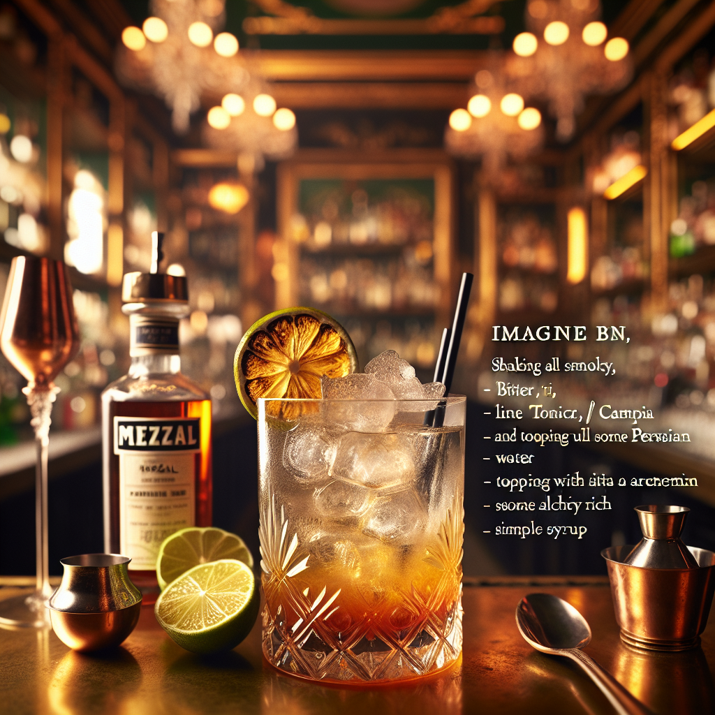 Smoky Sunset Fizz